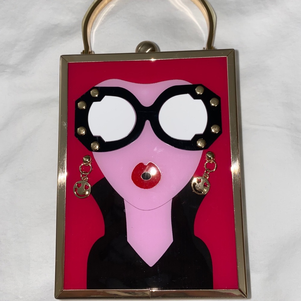 Red and Gold Handbag
